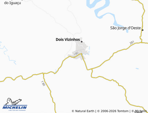 MICHELIN-Landkarte Concórdia - ViaMichelin
