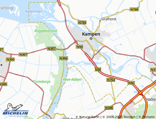 Kaart MICHELIN Reeve - ViaMichelin