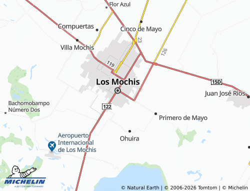 Mappa MICHELIN Infonavit Morelos - ViaMichelin