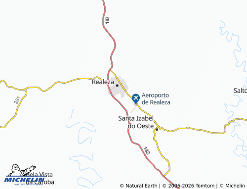 Mappa MICHELIN Primavera - ViaMichelin