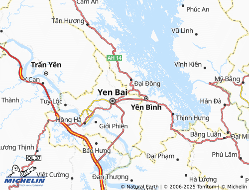 MICHELIN-Landkarte Yên Thịnh - ViaMichelin