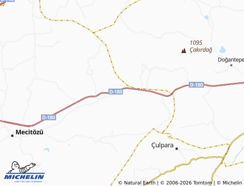 Mappa MICHELIN Boğazkaya - ViaMichelin