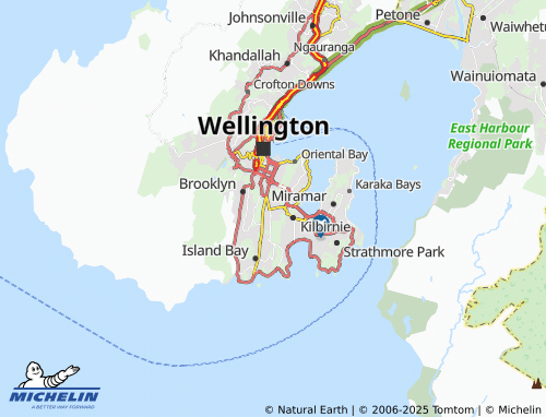 MICHELIN Newtown map - ViaMichelin