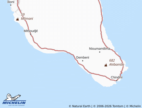 MICHELIN Itsounzou map - ViaMichelin