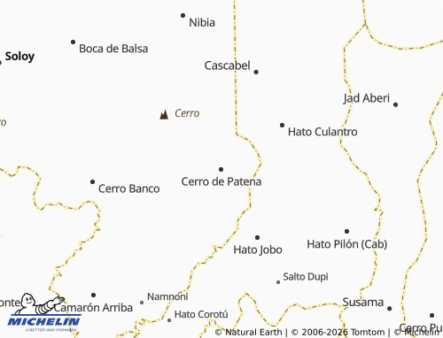 MICHELIN-Landkarte Cerro de Patena - ViaMichelin