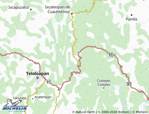 Mappa MICHELIN San Martín Pachivia - ViaMichelin