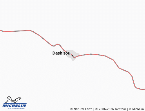 MICHELIN Dashitou map - ViaMichelin