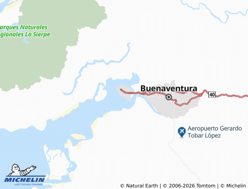 Carte MICHELIN Viento Libre Norte - ViaMichelin