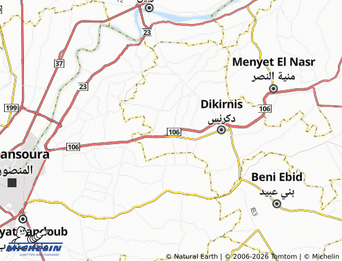 Mapa MICHELIN Dmouh - ViaMichelin