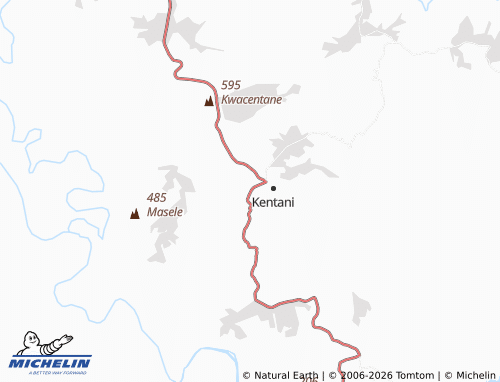 MICHELIN-Landkarte Qokolweni A - ViaMichelin