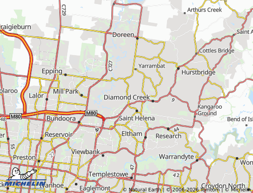 Mapa MICHELIN Plenty - ViaMichelin