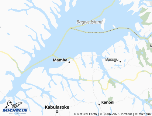 MICHELIN-Landkarte Mpongo - ViaMichelin