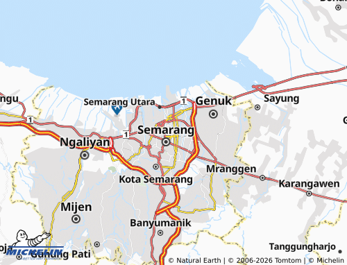 MICHELIN Jagalan map - ViaMichelin