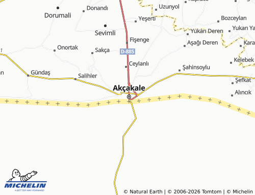 MICHELIN Hürriyet map - ViaMichelin