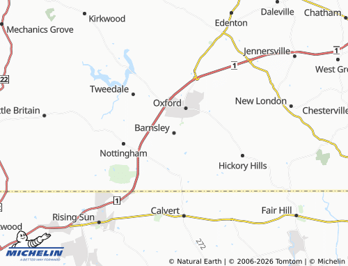 Mappa MICHELIN Barnsley - ViaMichelin