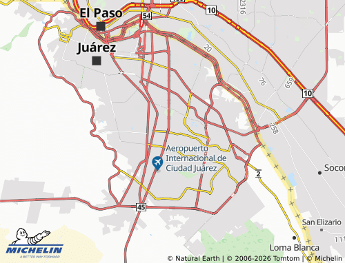 Mappa MICHELIN Del Real - ViaMichelin