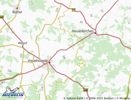 Mapa MICHELIN Jürshof - ViaMichelin