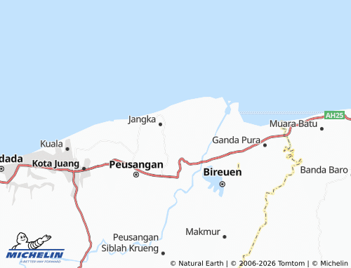 Mapa MICHELIN Kambuek - ViaMichelin
