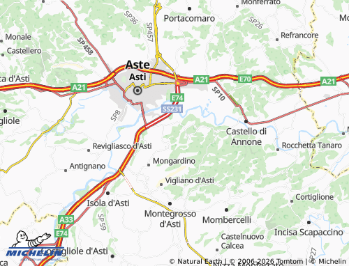 Mappa MICHELIN Gianotti - ViaMichelin