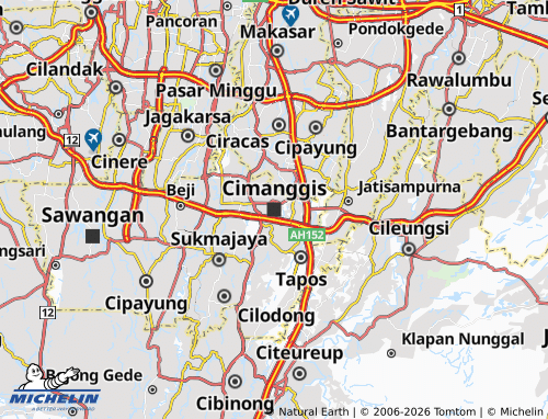 Carte MICHELIN Cimanggis - ViaMichelin