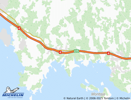 MICHELIN Maksniemi map - ViaMichelin