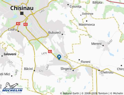 MICHELIN Bîc map - ViaMichelin