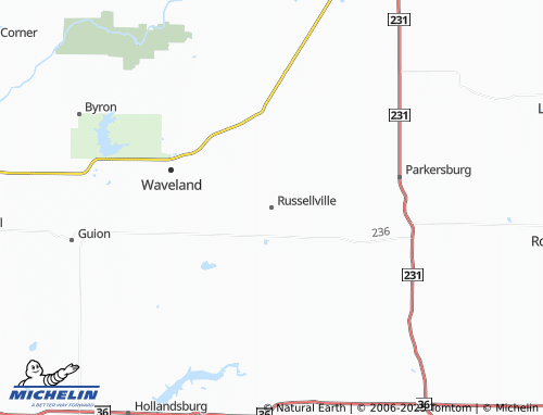 MICHELIN-Landkarte Russellville - ViaMichelin