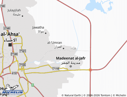 MICHELIN-Landkarte al-'Umran - ViaMichelin