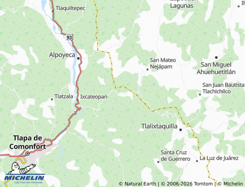 Mapa MICHELIN Tecoyame de Guadalupe - ViaMichelin