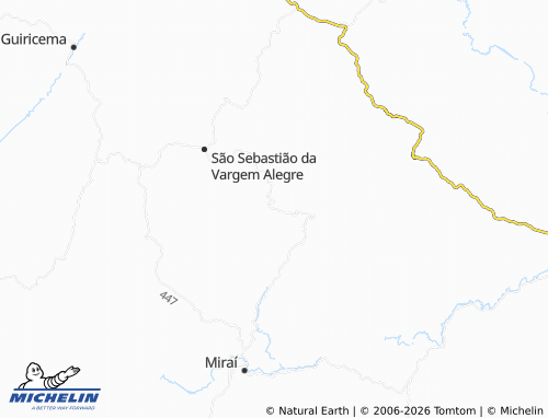 Carte MICHELIN Dores da Vitória - ViaMichelin