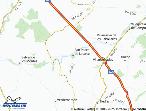 MICHELIN San Pedro de Latarce map - ViaMichelin
