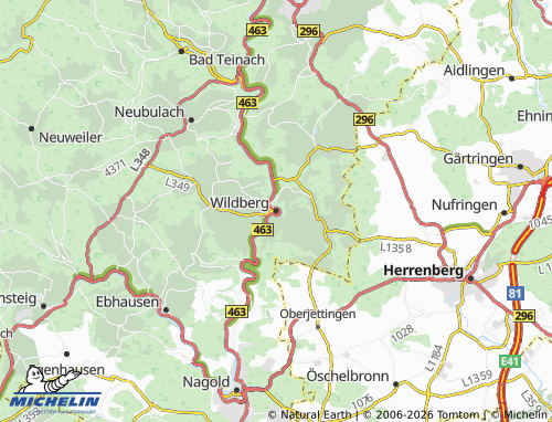 Mapa MICHELIN Wildberg - ViaMichelin
