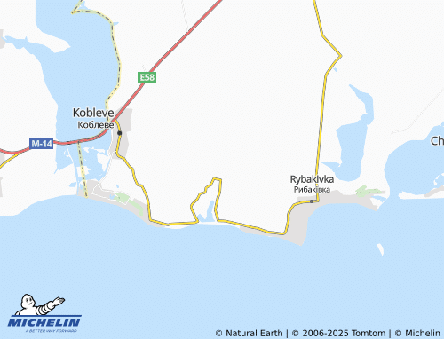 MICHELIN Luhove map - ViaMichelin