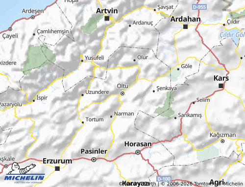 Mappa MICHELIN Oltu - ViaMichelin