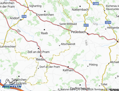 Mappa MICHELIN Altschwendt - ViaMichelin