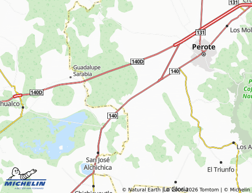 Mapa MICHELIN El Mirador - ViaMichelin