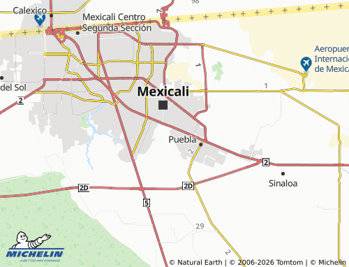 MICHELIN Zafiro map - ViaMichelin