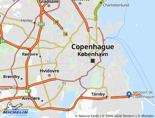 Mapa MICHELIN Frederiksberg - ViaMichelin