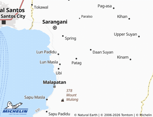 Mappa MICHELIN Patag - ViaMichelin