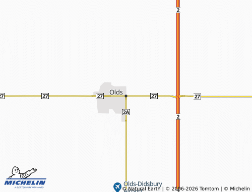MICHELIN Olds map - ViaMichelin