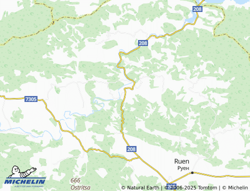 MICHELIN-Landkarte Daskotna - ViaMichelin