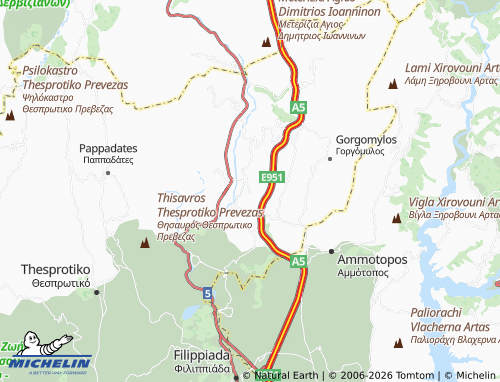 Carte MICHELIN Vathy - ViaMichelin