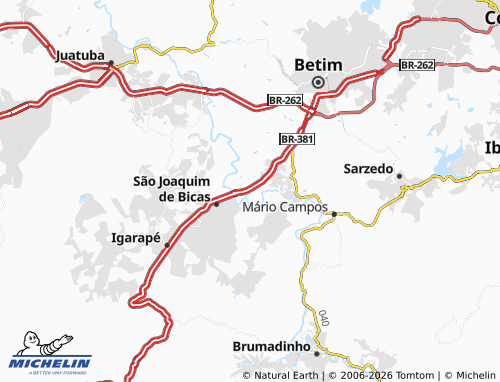 Mappa MICHELIN São Marcos - ViaMichelin