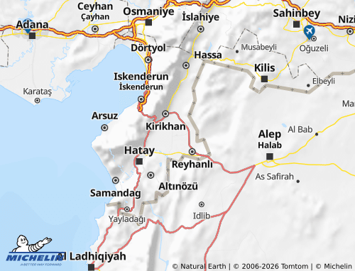 Mappa MICHELIN Kumlu - ViaMichelin