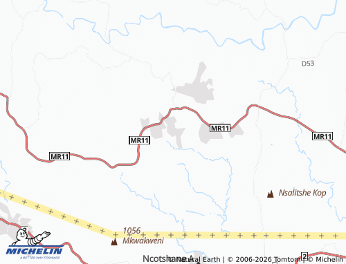MICHELIN Gundwvini map - ViaMichelin