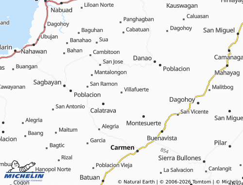 MICHELIN Villafuerte map - ViaMichelin