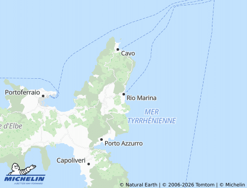 Mappa MICHELIN Rio Marina - ViaMichelin