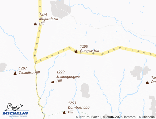 Mapa MICHELIN Gungwe - ViaMichelin