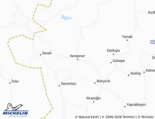MICHELIN Karapınar map - ViaMichelin
