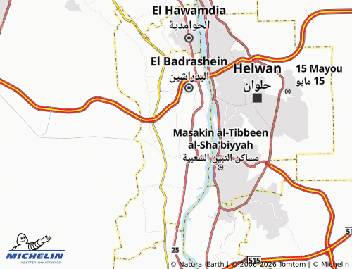 MICHELIN-Landkarte al-Marazeeq - ViaMichelin